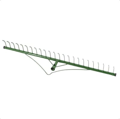 Hark met 24 Tanden Universeel 87 5 cm Staal Tuinhark Zonder Steel