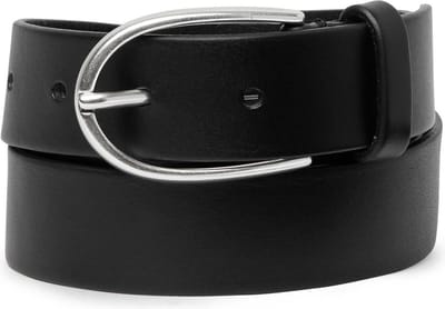 SADDLER Leren Riem Harlow Belt W80 Black Zwart