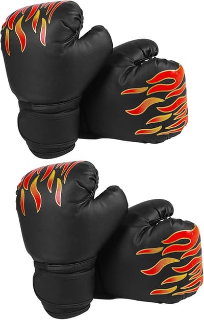 Sparring Handschoenen - Bokshandschoenen Kinderen - Sport Training - Verbeterde Ademhaling - 21x14x5 CM - Diverse Kleuren