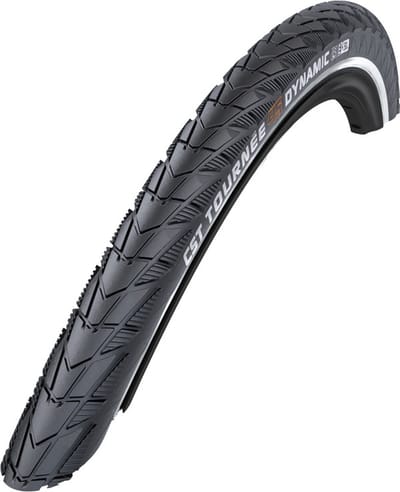 Buitenband CST Tournée Dynamic 28 x 2.00 / 50-622 mm - zwart met reflectie