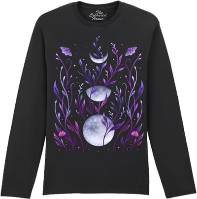 Maan Bloemen Phase And Grow The Coloured House Longsleeve T-shirt XXL