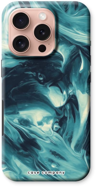 Case Company® - Hoesje geschikt voor iPhone 16 Pro hoesje - Dreaming About Whales - Tough Case - Maximale Bescherming alle Kanten en Schermrand