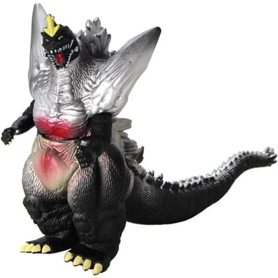 15cm 2 Kleuren Space Godzilla Fukuoka Beslissende Strijd Monsters Godzilla VS Spacegodzilla Actiefiguur Model Speelgoed opp bag gray