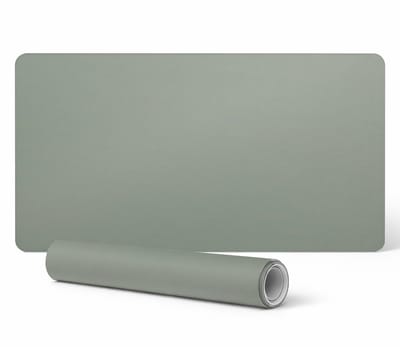 Gaming muis- en toetsenbordmat, grijsgroen, 90x45 cm