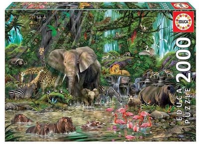 EDUCA - puzzel - 2000 stuks - Jungle