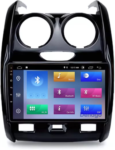 CarPlay autoradio geschikt voor Dacia Duster | 2013 t/m 2017 | Android 13 | Draadloos Apple CarPlay & Android Auto | 2GB + 32GB | QuadCore processor | Denago DNG-A32 | 2025 model | 2013 2014 2015 2016 2017 | Bluetooth & Wifi