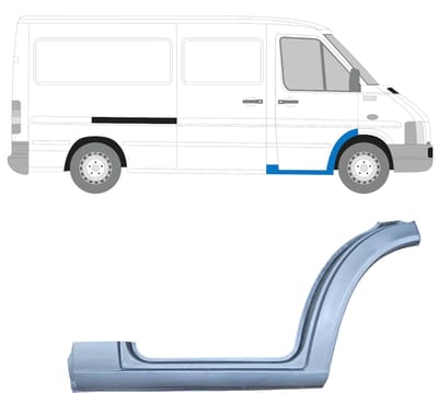 Reparatie voorste trap voor Volkswagen LT 1996-2005 / Rechts