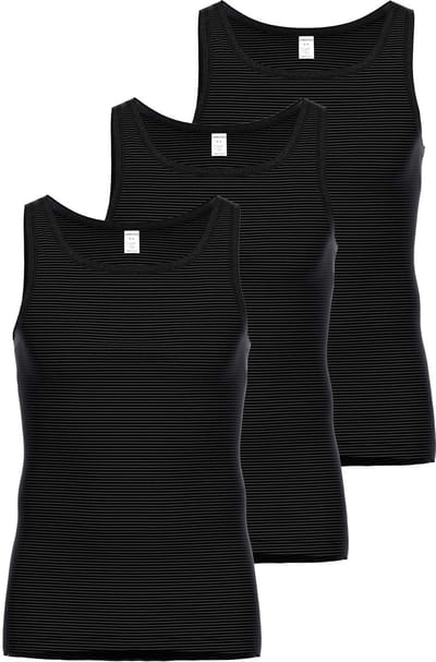 AMMANN Onderhemd Jeans Unterhemden 3P Set van 3