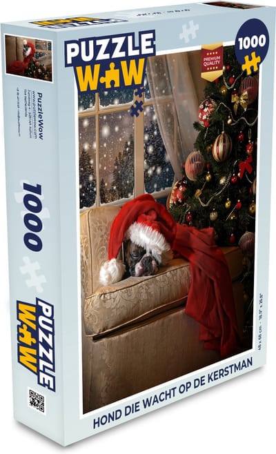 Puzzel Sneeuw - Kerstboom - Kerstmis - Legpuzzel - Puzzel 1000 stukjes volwassenen - Kerst - Cadeau - Kerstcadeau voor mannen, vrouwen en kinderen