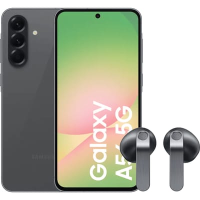 Samsung Galaxy A56 128GB Zwart 5G + Samsung Galaxy Buds4 Zwart