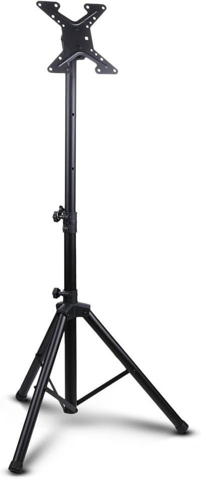 Verstelbare TV Standaard - Draagbare Tripod voor Televisie - Vouwbare Steun voor LCD en LED Schermen tot 10kg