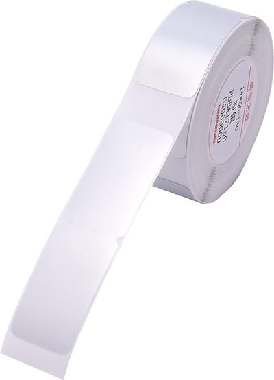 Niimbot - Labels/Etiketten B18/N1 - 14x50mm - 125 vellen - Wit - Thermal Transfer