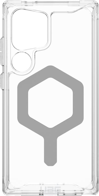 Urban Armor Gear Plyo Hoesje Geschikt voor Samsung Galaxy S24 Ultra Ice Zilver