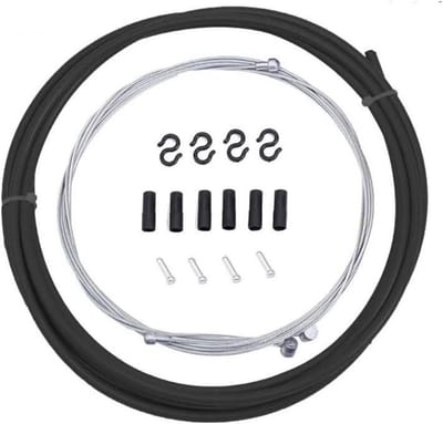Fiets Remkabel Set - Versnelling Kabel - Fiets Onderhoud - Roestvrij Staal - 4mm/5mm - Oranje