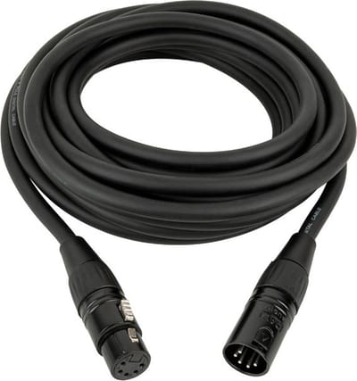 DMX kabel FL866 - AES-EBU XLR/M 5P to XLR/F 5P 6 m