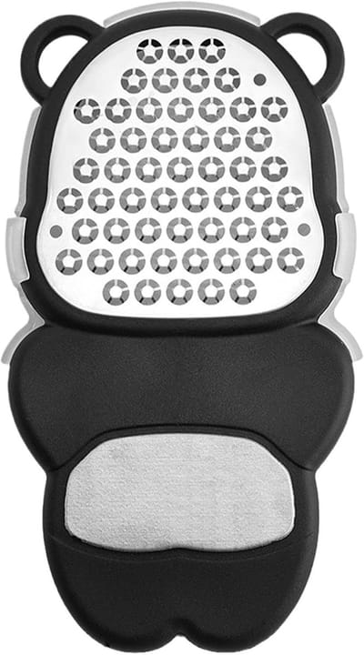 Callus Remover For Feet,Stainless Steel, AShaped Fun Stainless Steel Portable Scraper - Foot File Callus Remover - For Heel Care Cracked Skin Spa Home Shower Nail Toe Cuticle Cleaning