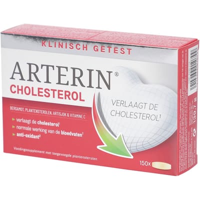 Arterin Cholesterol Comp 150 - Natuurlijke Cholesterolverlaging met Plantenextracten