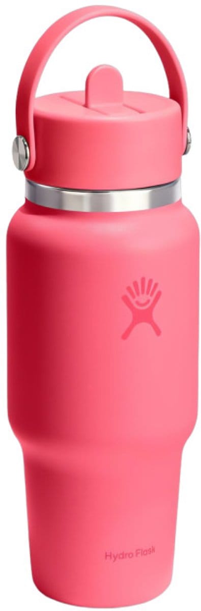 Hydro Flask Wide Mouth Flex Straw Cap Popstar Pink reisfles, 710 ml