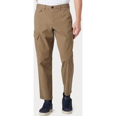 Paul Smith Mens Cargo Trouser Bs Zebra Brown Maat: W29 R | Cargobroeken Outlet | Heren | Bruin