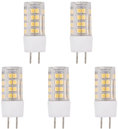 SPL GY6.35 LED Lamp 3.5W Dimbaar - Warm Wit - 380lm - LED T17 Buislamp - 5 Stuks