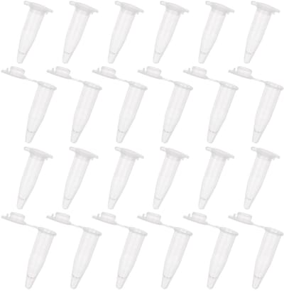 Dailygoody - microcentrifugebuis - 1000 stuks - transparante wegwerpcentrifugebuis - 1,5 ml - voor monsteropslag - zonder lekkage - geschikt voor labo