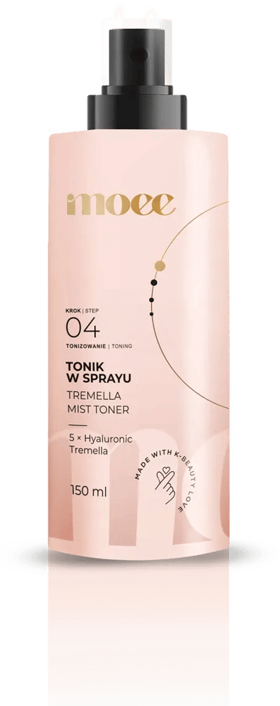 moee Tremella Mist Toner / Hydraterende, geurvrije tonerspray 150 ml