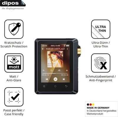 dipos – 4x Matte Beschermfolie geschikt voor AGXOV P40 | Krasbestendige & antireflecterende Screenprotector Ultra-Thin