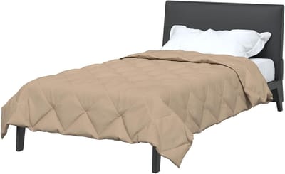 Zomer Dekbed - Dekbed Quilt - Comfortabel Slapen - Extra Zacht Gequilte - 220 x 140 cm - Taupe