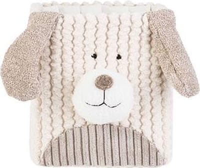 Opbergmand Hond - Crème - 13 x 13 x 13,5 cm