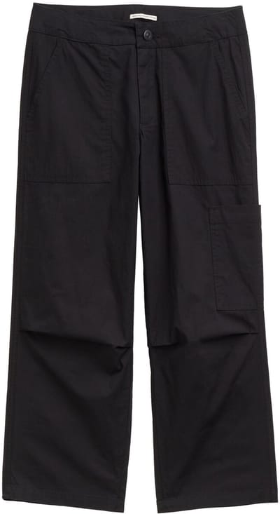 Tom Tailor - Baggy parachutebroek - Maat 134 - heavy black