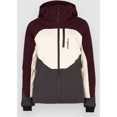 O´neill Carbonite Jas Beige,Rood XS Vrouw