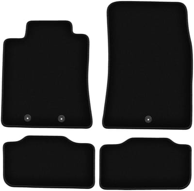BASIC zwarte velours matten voor: Hyundai Genesis G80 sedan (2013-)