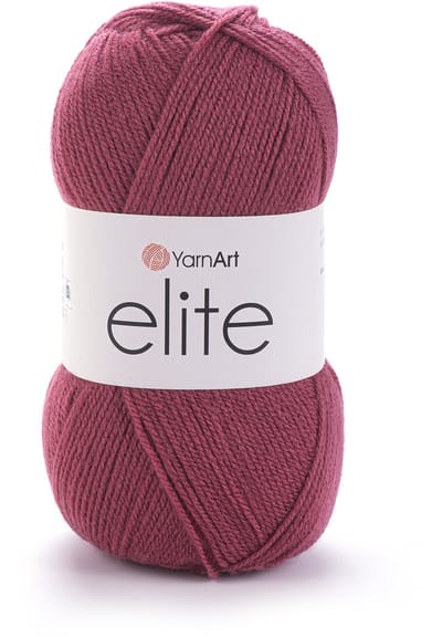 YarnArt Elite Garen – Premium Acryl Breigaren & Haakgaren voor Dekens, Truien en Accessoires - 100g / 300m - Kleur 219