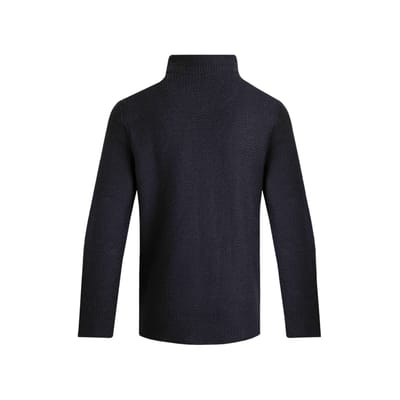 Weird Fish Heren Cruiser Macaroni Quarter Zip Pullover (Marine)