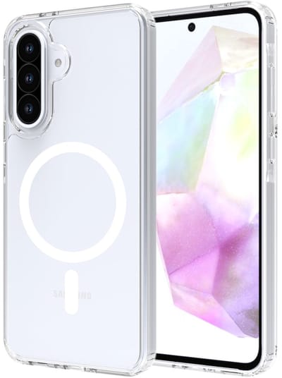 Mobile5 - Samsung Galaxy A26 - Hoesje - Transparant - Geschikt voor Magsafe