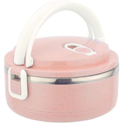 Boîtes de Conservation Alimentaire 1-4 Couches Micro-ondables Boîte à Lunch Bento avec Poignée Contenant Alimentaire Isolé Pour Travail École Camping Boîte white