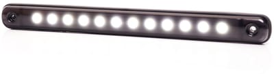 Markeringslicht - WAS - W276 Black - 9.4 - 23.8cm - Smoke - Wit - 12V-24V