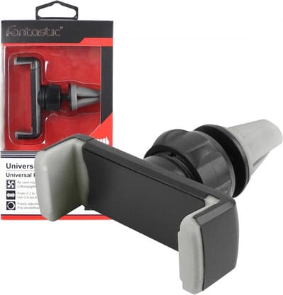 Fontastic 250637 Universele Smartphone houder - Auto - voor 56-85 mm - Zwart/Grijs