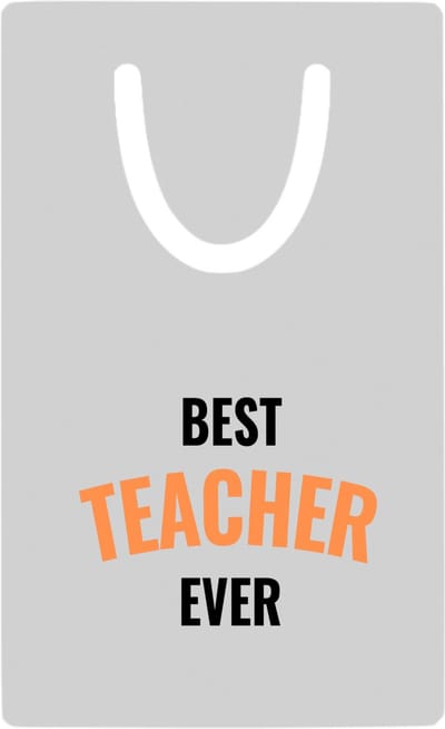 Hacebo® - best teacher ever metalen boekenlegger - de beste leraar/lerares - juf - meester - verjaardagscadeau - verjaardag - cadeau - afscheidscadeau - geschenk - leuke cadeau - kado - gift Bladwijzer boekenleggers - 7.6 cm x 5cm