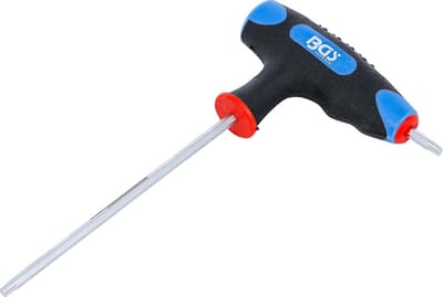Torx Schroevendraaier T30 met T-Greep en Zijlemmet - Professioneel Handgereedschap