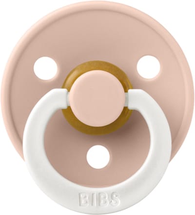Bibs - Blush Glow - maat 1 - Glow in the Dark - Natuurrubber - Leeftijd: 0 tot 6 maanden