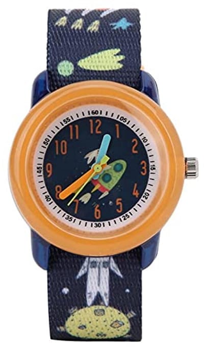 Waterproof Kids Cartoon Quartz Watch - Fun and Colorful Timepiece for Boys and Girls 2-13 Years