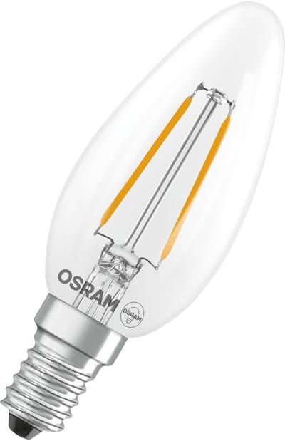 OSRAM - LED RETROFIT CLASSIC B 25 2.5W/827 230V E14 BLI1 FIL - 4099854466779