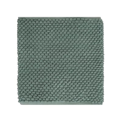 Dutch House Bidetmat Caorle - Bidetmat 60x60cm - Green - Antislip - Badmatten - Anti Slip Douchemat - Badkamer Mat - Snel Absorberend - Snel Drogende Badmat - Bidetmat - WC mat - Toiletmat voor hangend toilet