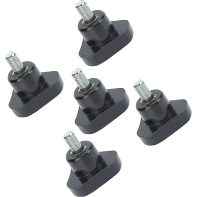 5 Stuks Knopbout Draaibank Handgreep Draaiknop Moer Schroef Driehoek Vergrendelingshandvat HardwareM6x32x10