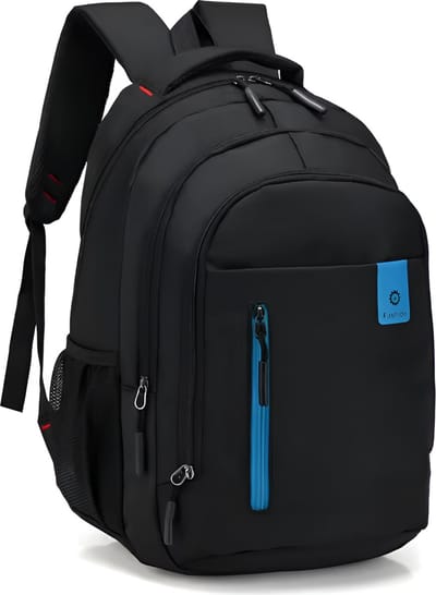 WoYoW®-school Backpack-Rugzak tas-Grote capaciteit-Waterdicht-Makkelijk te dragen-Stijlvol-Blauw