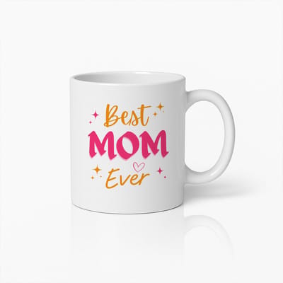 Best Mom Ever Mok - Perfect Moederdag Cadeau - Keramische Koffie- en Thee Beker
