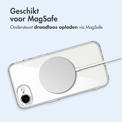 imoshion Hoesje - Geschikt voor Apple iPhone 17e / 16e - Protective Backcover geschikt voor MagSafe - Transparant
