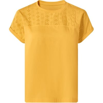 ESMARA Dames T-shirt (Geel, XS (32/34))
