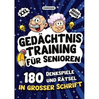 Gedächtnistraining Für Senioren - Denkspiele Und Rätsel In Großer Schrift - Seniorensache Verlag